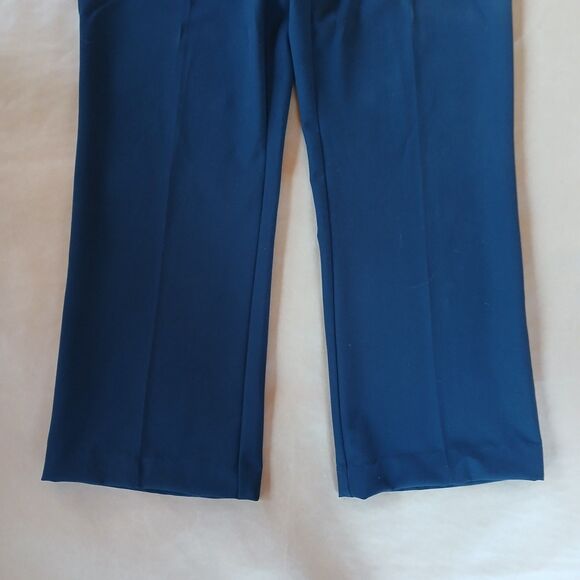 Alfani Womens Dress Pants Size 6S Navy Blue Career Slacks Trousers Basic Work - Picture 5 of 12